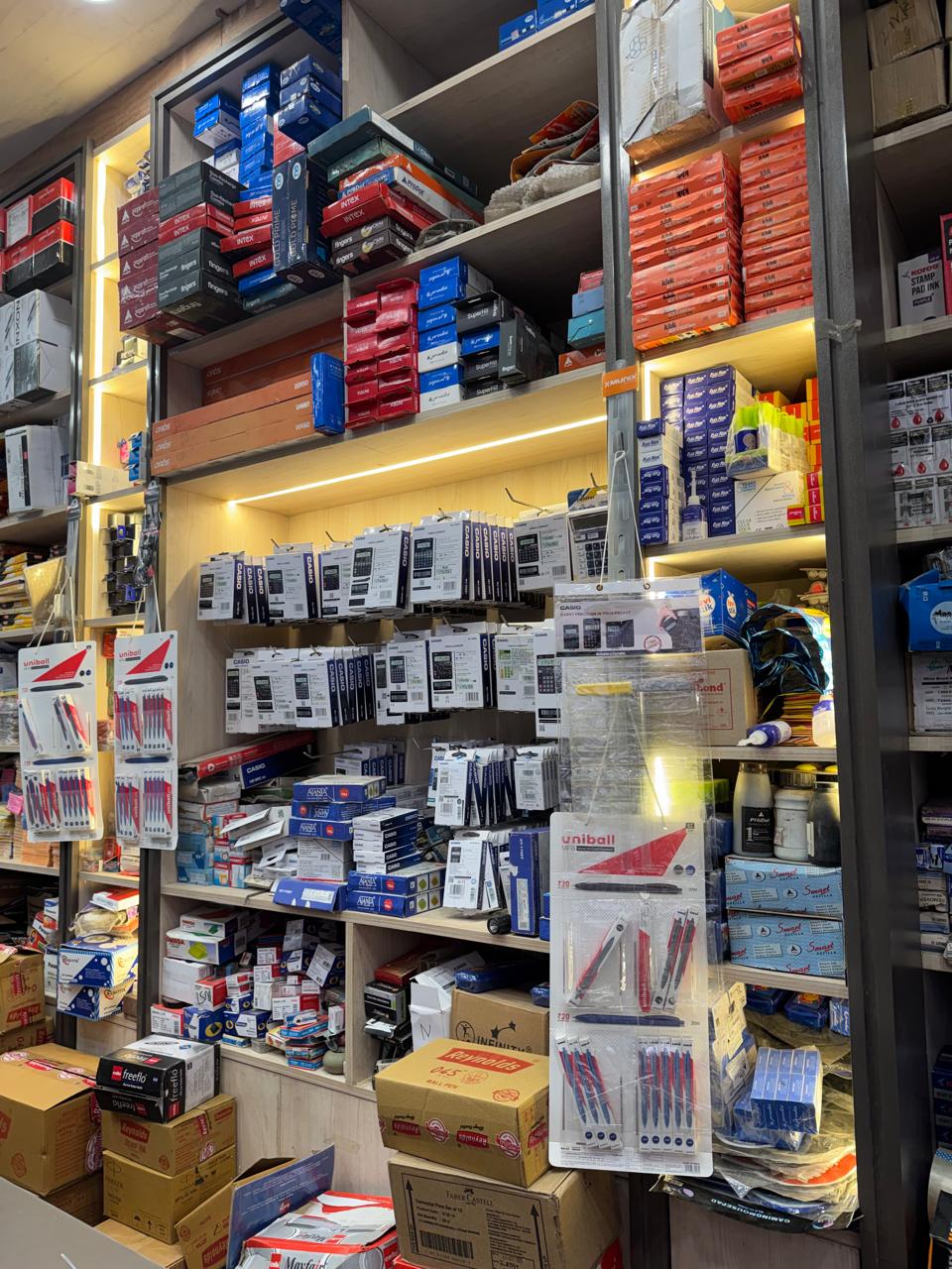 Uniball Casio stationery brands Varanasi